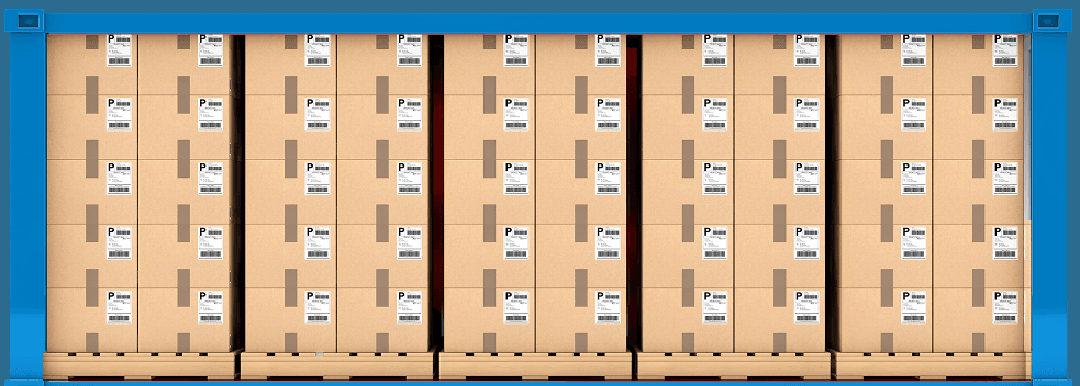 Full container illustration